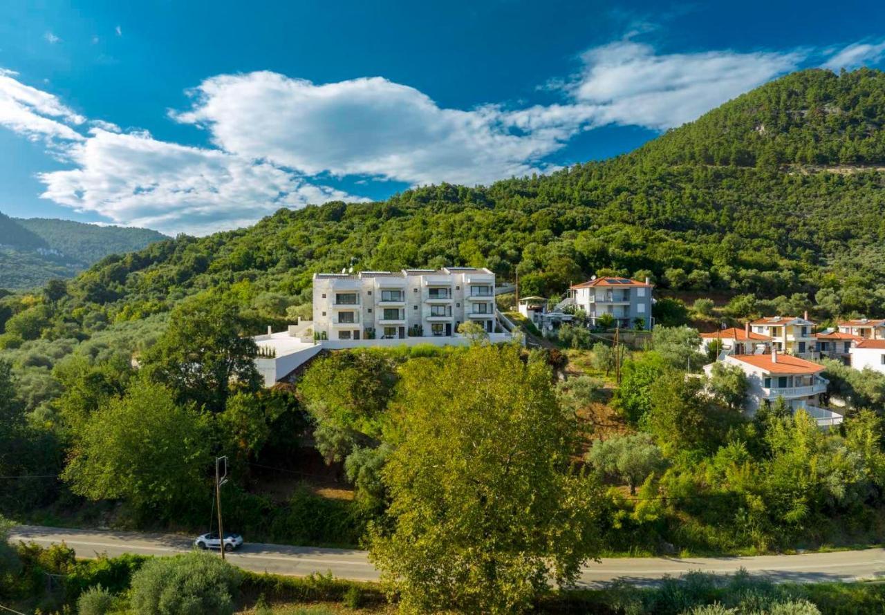 Aparthotel Toska Tower Chrisi Ammoudia Exterior foto