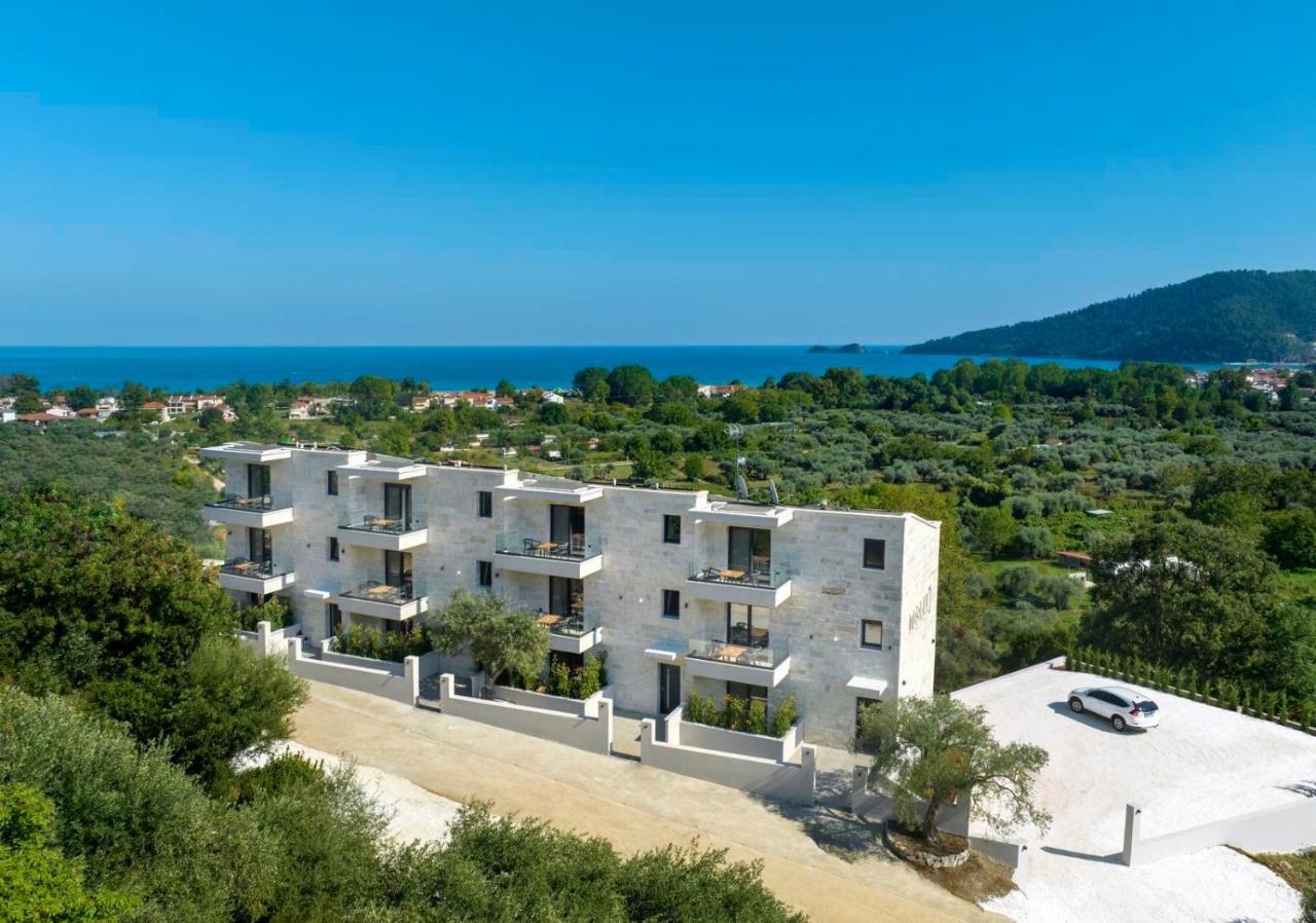 Aparthotel Toska Tower Chrisi Ammoudia Exterior foto